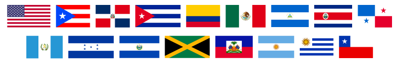 We export to Latin America and the Caribbean